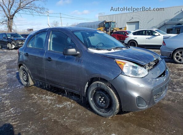 3N1CK3CPXKL234513 2019 NISSAN MICRA Gray Przód prawy