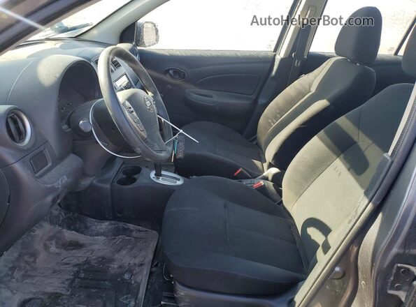 3N1CK3CPXKL234513 2019 NISSAN MICRA Gray Widok wnętrza z przodu