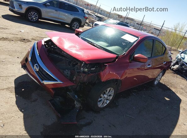3N1CN7AP7JL874517 2018 NISSAN VERSA Red 