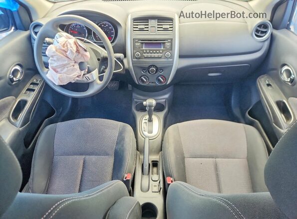 3N1CN7APXGL876500 2016 NISSAN VERSA Silver Dashboard view