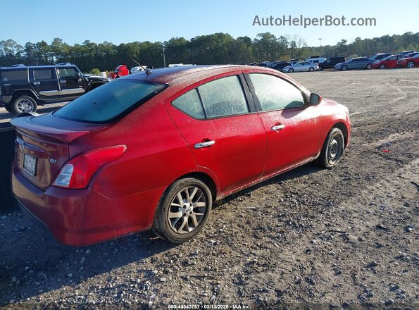 3N1CN7APXKL877235 2019 NISSAN VERSA Red Հետևի աջ