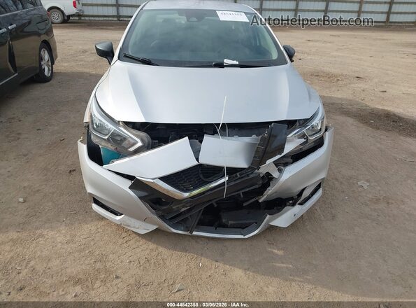 3N1CN8BVXML907193 2021 NISSAN VERSA Серебряный Вид щитка приборов