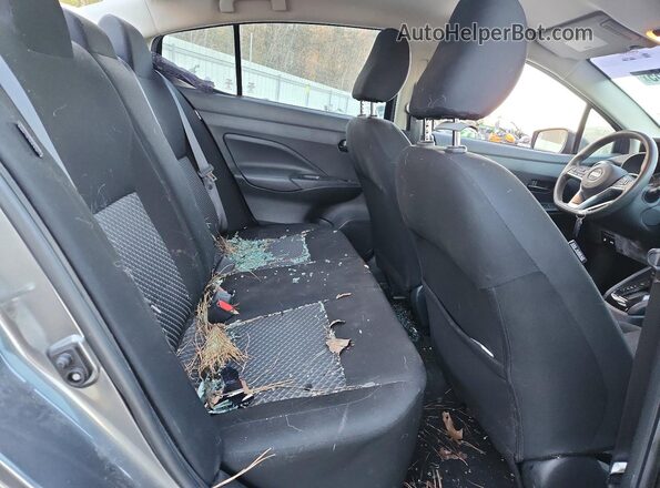 3N1CN8DV7ML896750 2021 NISSAN VERSA Gray Հետևի նստատեղերի տեսք