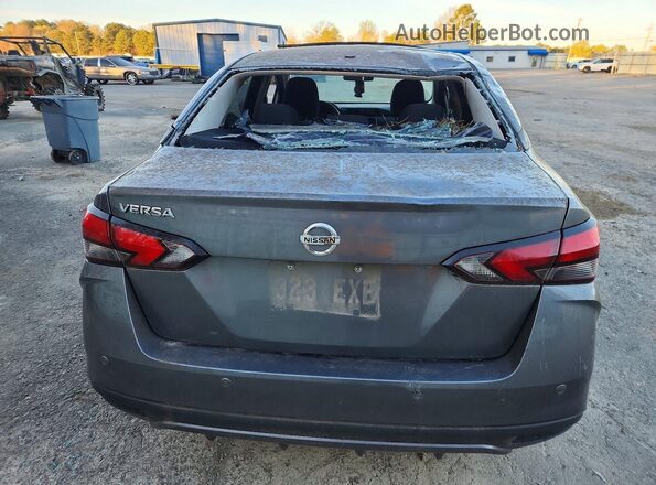 3N1CN8DV7ML896750 2021 NISSAN VERSA Gray Հետևի տեսք