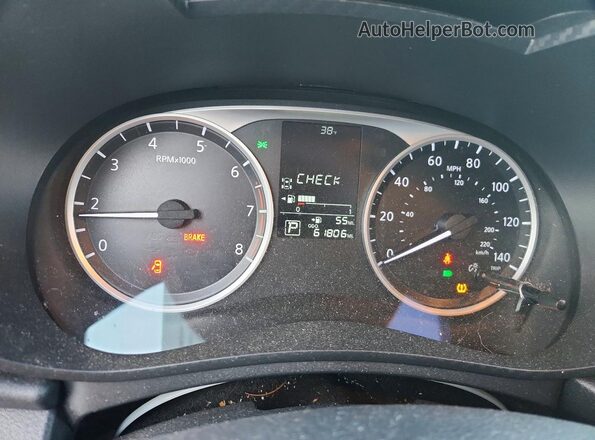 3N1CN8DV7ML896750 2021 NISSAN VERSA Gray Սարքավորումների վահանակի տեսք