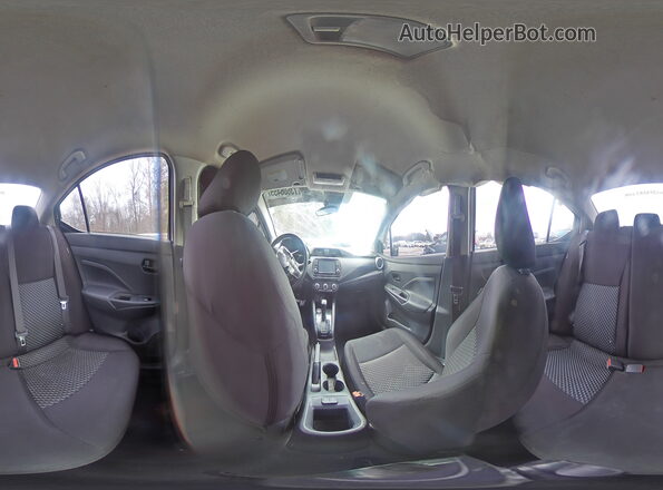 3N1CN8DV7ML907939 2021 NISSAN VERSA White Vista interior de 360 grados
