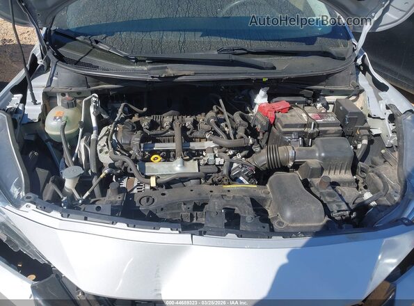 3N1CN8DV8ML855382 2021 NISSAN VERSA Silver Հետևի տեսք