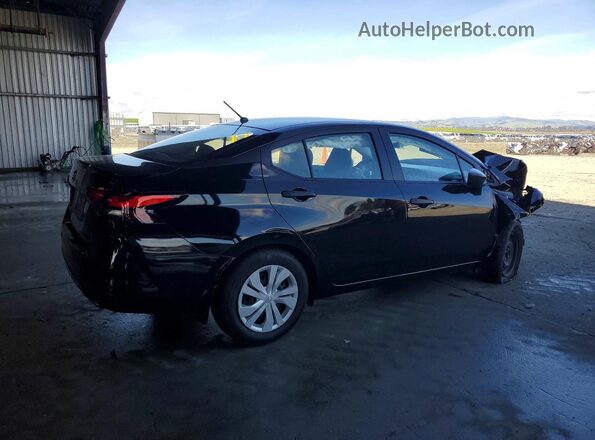 3N1CN8DV8ML908985 2021 NISSAN VERSA Black Задня права чверть