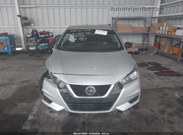3N1CN8DV9LL835902 2020 NISSAN VERSA Silver Vista del cuadro de instrumentos