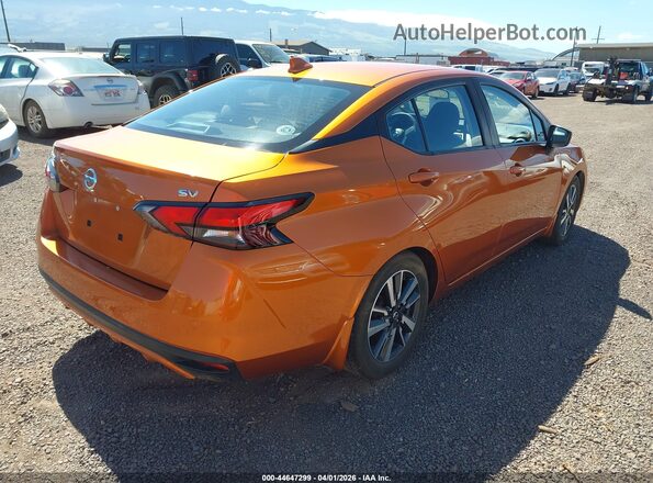 3N1CN8EV0ML924547 2021 NISSAN VERSA Orange 