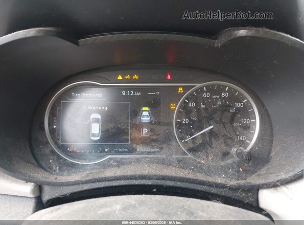 3N1CN8EV2ML807617 2021 NISSAN VERSA Gray Widok tylnych siedzeń