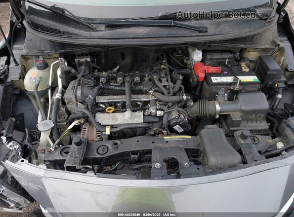 3N1CN8EV2ML851472 2021 NISSAN VERSA Gray Հետևի տեսք