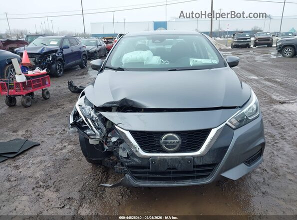 3N1CN8EV2ML851472 2021 NISSAN VERSA Gray Սալոնի հետևի տեսք