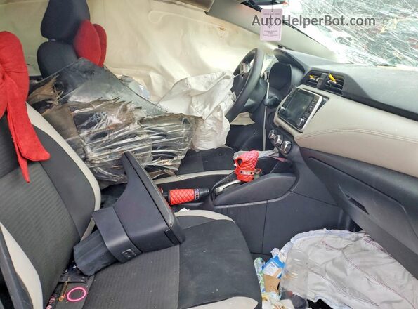 3N1CN8EV4LL915302 2020 NISSAN VERSA Black Vista interior delantera
