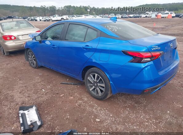 3N1CN8EV4ML836990 2021 NISSAN VERSA Blue 