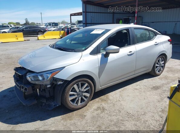 3N1CN8EV4PL829638 2023 NISSAN VERSA Silver Front left