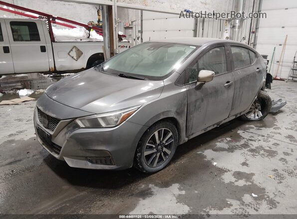 3N1CN8EV6LL853918 2020 NISSAN VERSA Серый Передняя левая четверть