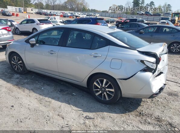 3N1CN8EV9ML832689 2021 NISSAN VERSA Silver 
