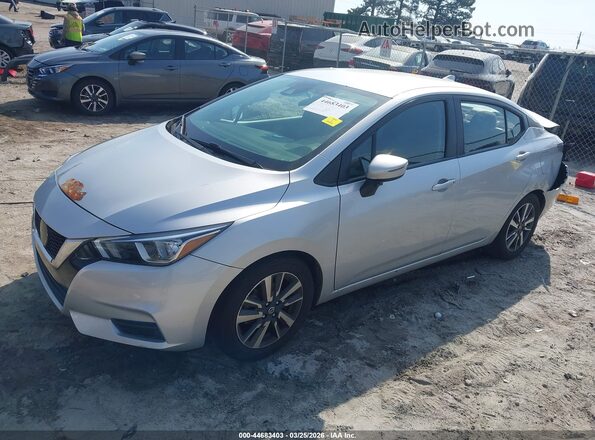 3N1CN8EV9ML832689 2021 NISSAN VERSA Silver 