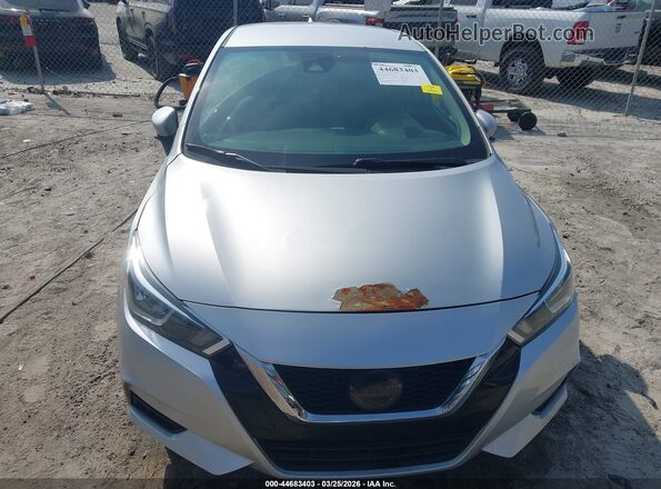 3N1CN8EV9ML832689 2021 NISSAN VERSA Silver 