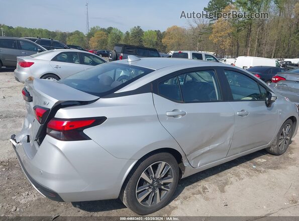 3N1CN8EV9ML832689 2021 NISSAN VERSA Silver 