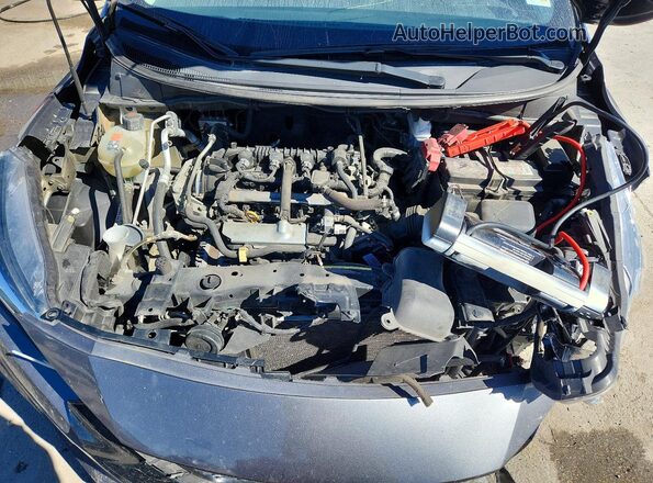 3N1CN8EVXML925334 2021 NISSAN VERSA Gray Widok wnętrza z tyłu