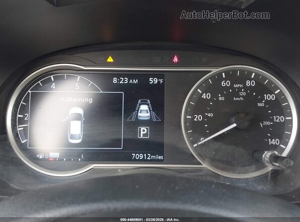 3N1CN8FV2ML926203 2021 NISSAN VERSA Blue Հետևի նստատեղերի տեսք