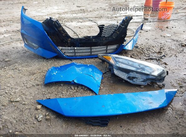 3N1CN8FV2ML926203 2021 NISSAN VERSA Blue Սարքավորումների վահանակի տեսք