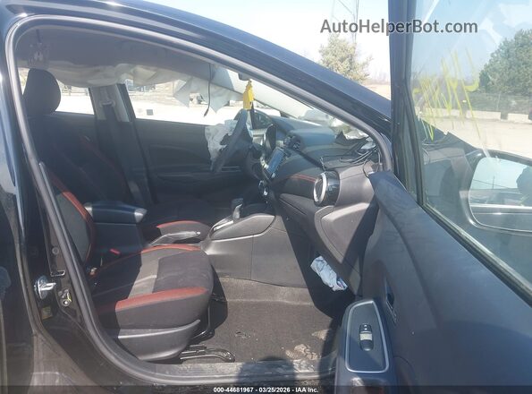 3N1CN8FVXPL848743 2023 NISSAN VERSA Black Вид салону спереду