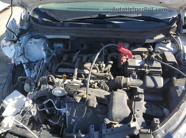 3N1CP5BV1ML475554 2021 NISSAN KICKS White Vista del compartimento del motor