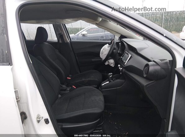 3N1CP5BV1ML491057 2021 NISSAN KICKS White Widok wnętrza z przodu