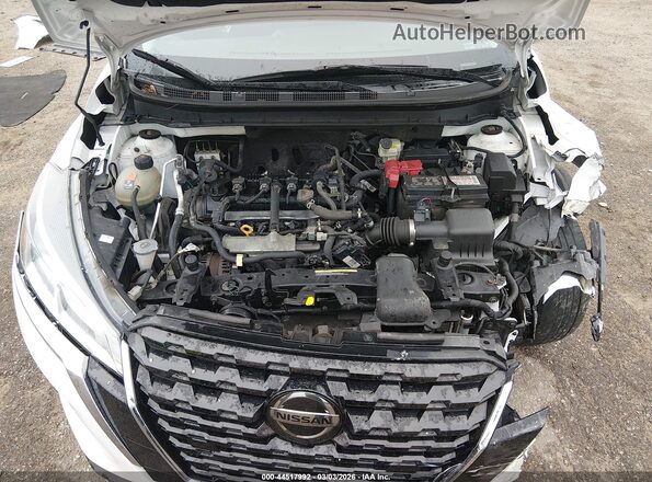 3N1CP5BV1ML491057 2021 NISSAN KICKS White Widok z tyłu