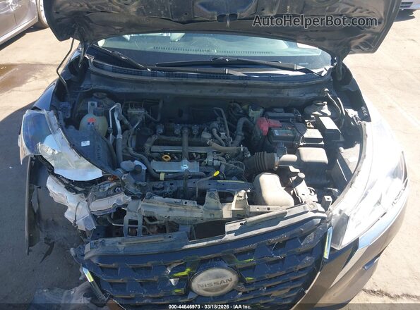 3N1CP5BV1ML564539 2021 NISSAN KICKS Gray Вид ззаду