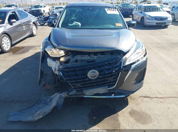 3N1CP5BV1ML564539 2021 NISSAN KICKS Gray Вид щитка приладів