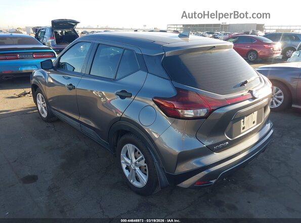 3N1CP5BV1ML564539 2021 NISSAN KICKS Gray Задня ліва чверть