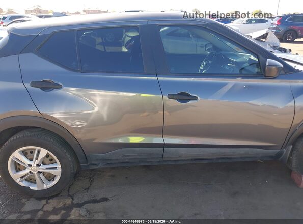 3N1CP5BV1ML564539 2021 NISSAN KICKS Gray Вид задньої частини салону