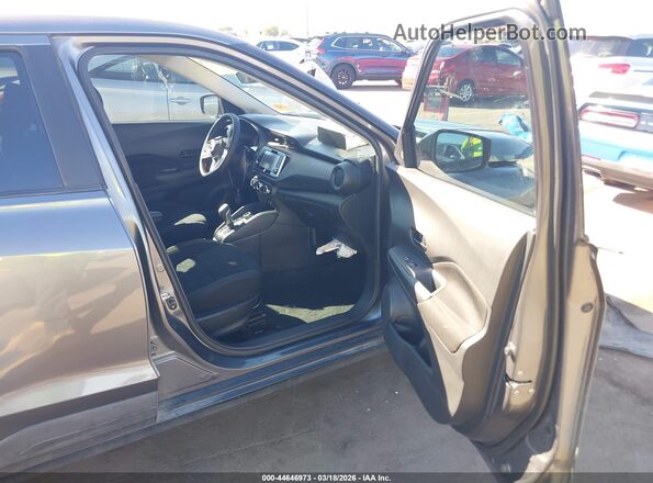 3N1CP5BV1ML564539 2021 NISSAN KICKS Gray Вид салону спереду