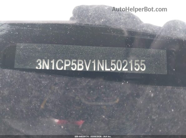 3N1CP5BV1NL502155 2022 NISSAN KICKS Серый Вид подкапотного пространства