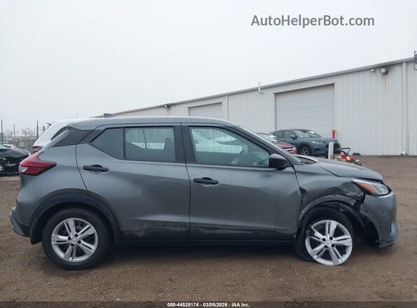 3N1CP5BV1NL502155 2022 NISSAN KICKS Серый Вид задней части салона