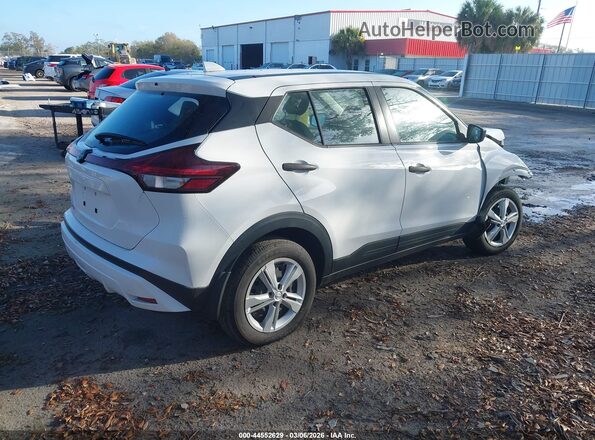 3N1CP5BV1RL544864 2024 NISSAN KICKS White Задня права чверть