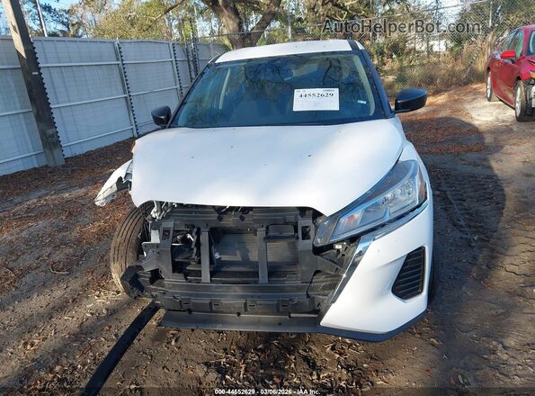 3N1CP5BV1RL544864 2024 NISSAN KICKS White Вид щитка приладів