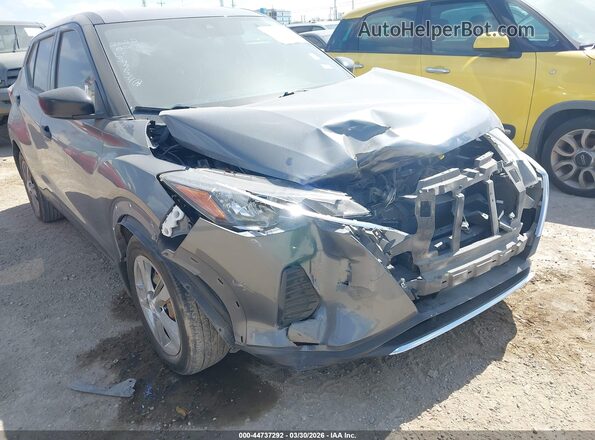 3N1CP5BV2NL476469 2022 NISSAN KICKS Серый Вид спереди