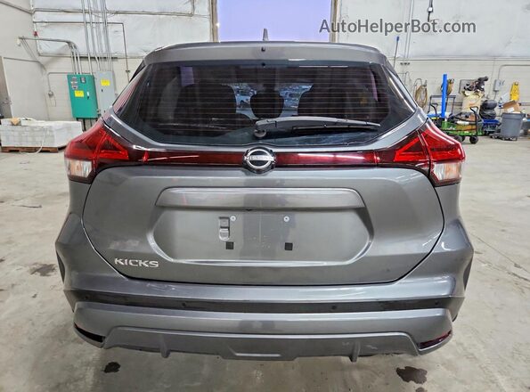 3N1CP5BV3RL494761 2024 NISSAN KICKS Gray Widok z tyłu