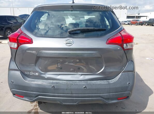 3N1CP5BV4LL525118 2020 NISSAN KICKS Gray Вид спереду