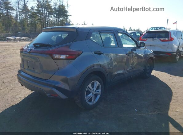 3N1CP5BV4ML478884 2021 NISSAN KICKS Gray უკანა მარჯვენა