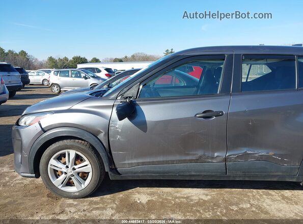 3N1CP5BV4ML478884 2021 NISSAN KICKS Gray წინა ხედი