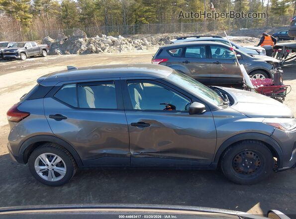 3N1CP5BV4ML478884 2021 NISSAN KICKS Gray სალონის 360-გრადუსიანი ხედი