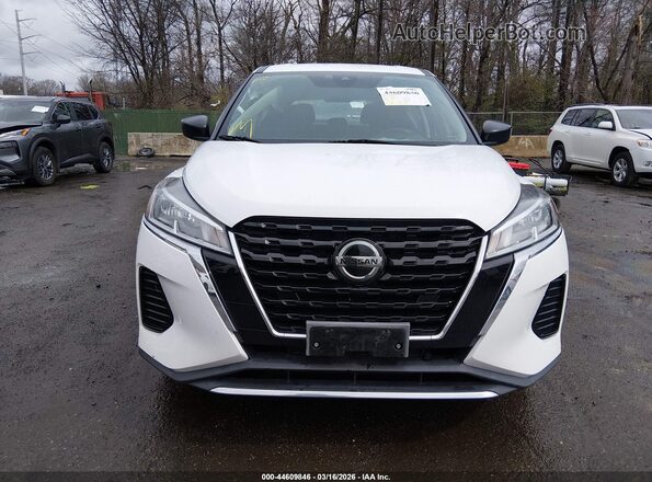 3N1CP5BV5ML500391 2021 NISSAN KICKS White Вид щитка приладів