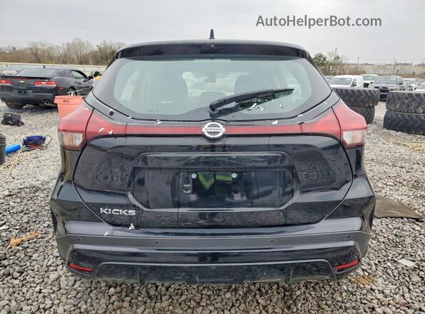 3N1CP5BV6ML517622 2021 NISSAN KICKS Black Widok z tyłu