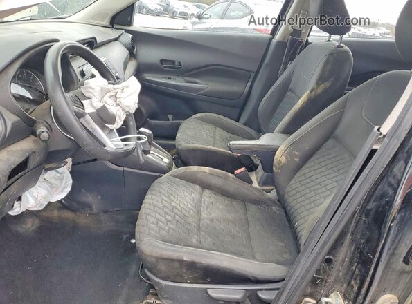 3N1CP5BV6ML517622 2021 NISSAN KICKS Black Widok wnętrza z przodu